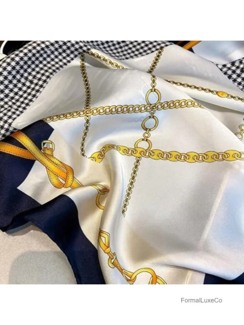 Large Lightweight Fashion Silk Scarf Shawl Wrap